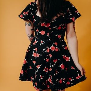 Nasty Gal floral two piece
